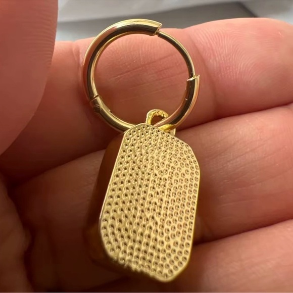 Classic Gold Crystal Earrings - Picture 5 of 12